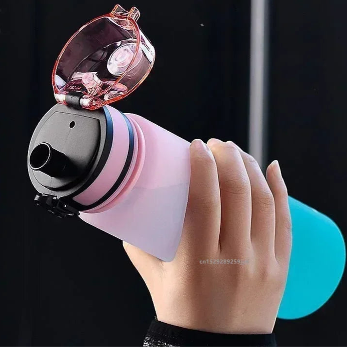 Gourde de Sport Étanche - 500ml à 1L | Colorée & Résistante pour Voyage, Fitness & Outdoor