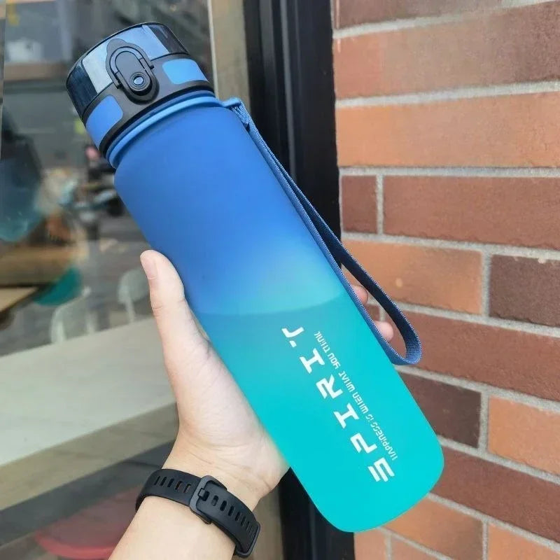 Gourde de Sport Étanche - 500ml à 1L | Colorée & Résistante pour Voyage, Fitness & Outdoor